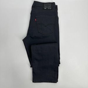 Levi Strauss & Co 541 Denim Jeans Straight Leg Zip Fly Black Size W33 L32